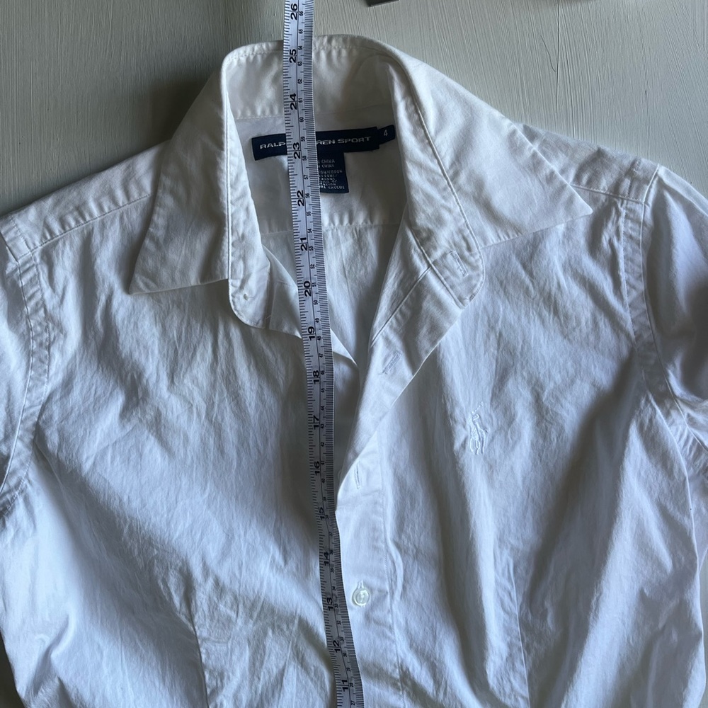 Ralph Lauren sport size 4 pink and white